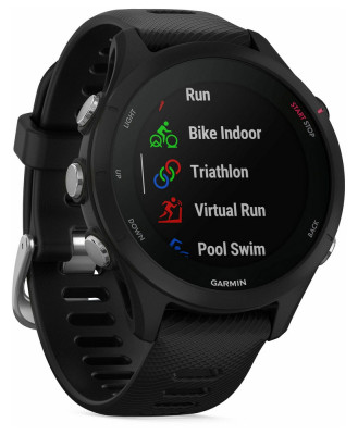 Garmin Forerunner 255S Music, Black