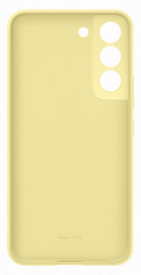 Samsung Silicone Cover S22, Yellow