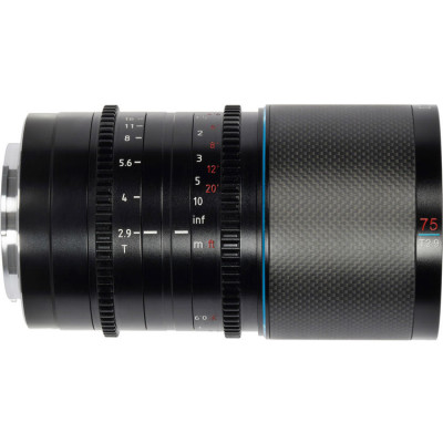 SIRUI Saturn 75mm T2.9 1.6x E Mount Neutral Flare