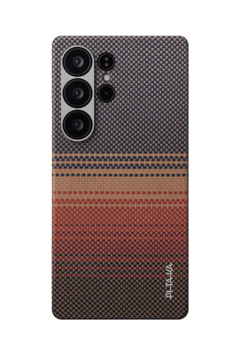 Pitaka Tactile Woven Galaxy S25 Ultra Sunset