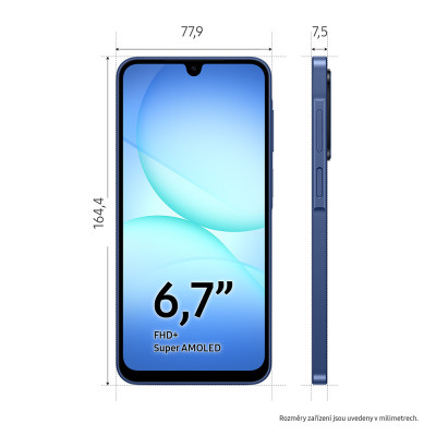 Samsung Galaxy A17 5G 4+128GB Dark Blue