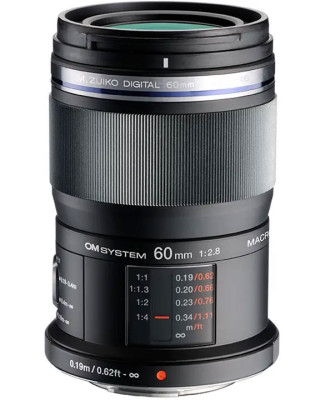 OM SYSTEM objektiv M.Zuiko 60mm f/2.8 macro black