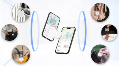 MiLi MiTag DUO GPS Tracker Android iOS bílý