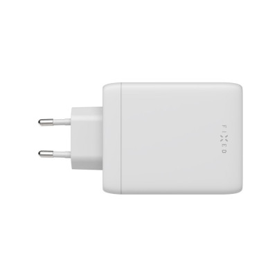 FIXED GaN nabíječ 3xUSB-C+USB, PD 3.0, 100W, White