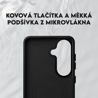PanzerGlass CARE Samsung Galaxy S26 Flow Qi černý
