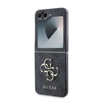 Guess 4G Metal Logo Case Z Flip6/Flip7 FE, Grey