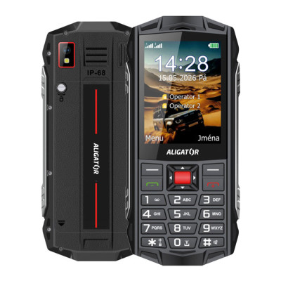 Aligator R45 eXtremo black/red