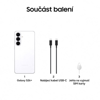 Samsung Galaxy S26+ 512GB White