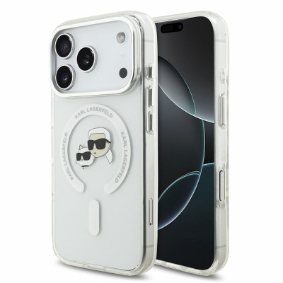Karl Lagerfeld IML K+Ch Heads MagSafe iP 18Pro Max