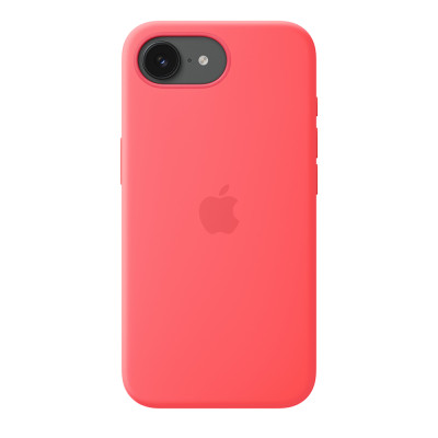 iPhone 17e Silicone Case with MagSafe Bright Guava