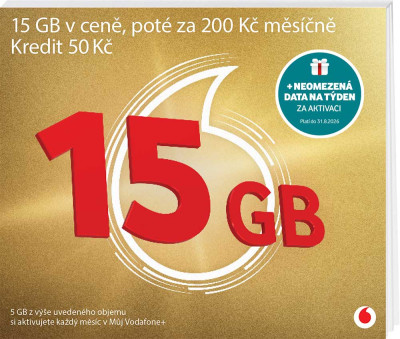 Vodafone Zlatá karta