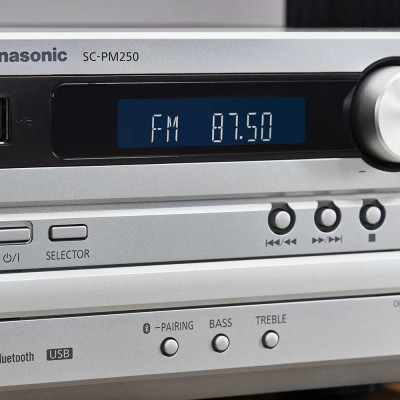 Panasonic SC-PM250EC-S Mikro systém