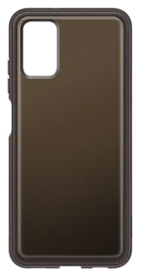 Samsung EF-QA038TBEGE Soft Clear Cover A03s, Black