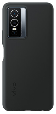 Vivo Y76 5G Silicone Cover, Black