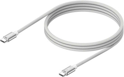 YENKEE YCU MAGNETIC 02 kabel USB-C/C WH 100W