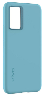 Vivo V21 5G Silicone Cover, Light Blue