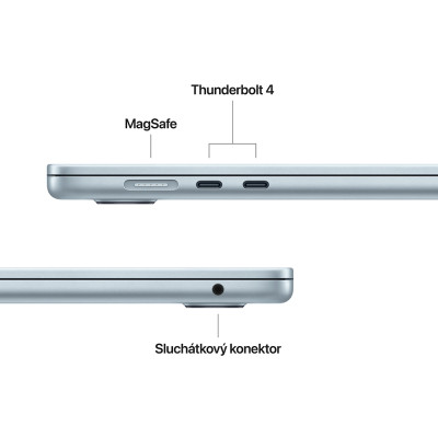 MacBook Air 15" M4 10-CPU/10-GPU/16GB/512GB/CZ/BLU