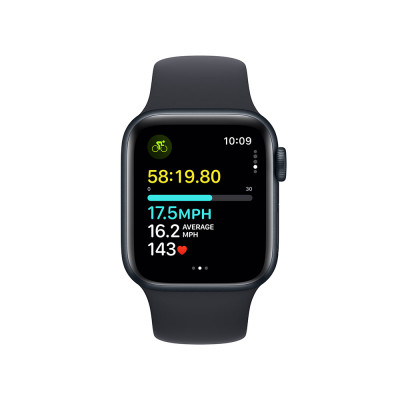 Apple Watch SE 44mm Midnight, Midnight SB, M/L