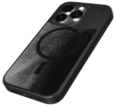 STM Relax Sand Magsafe Case iPhone 15, Black