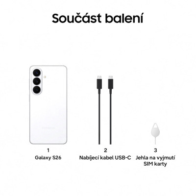 Samsung Galaxy S26 256GB White