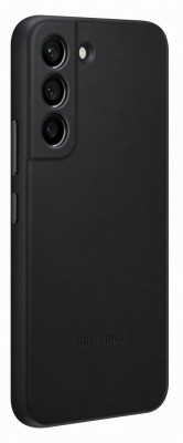 Samsung Leather Cover S22, Black