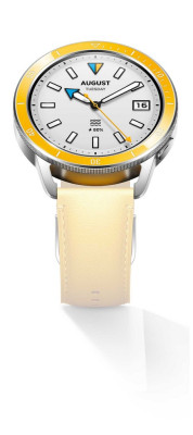 Xiaomi Watch S3/S4 Bezel/luneta, Chrome Yellow