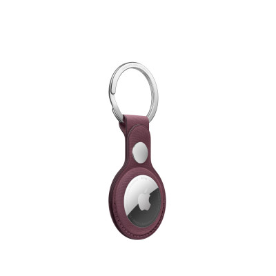 AirTag FineWoven Key Ring Mulberry