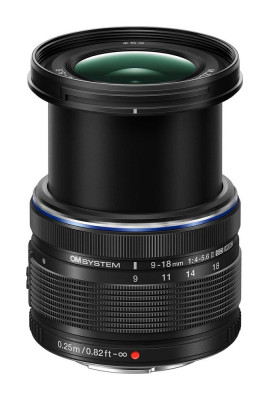 Olympus objektiv M. Zuiko 9-18 mm II f4 - 5.6 black