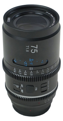 SIRUI Astra 75mm T1.8 1.33X Z Mount, Neutral Flare
