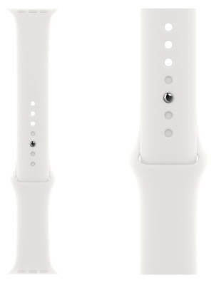 Apple Watch S8 Cell 45mm Silver Steel, White Sport