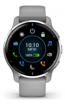 Garmin Venu2 Plus Silver/Gray Band