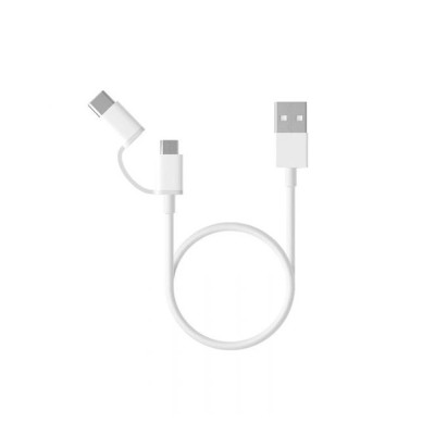 Xiaomi Mi 2 in 1 USB Cable Micro USB/Type C 100cm