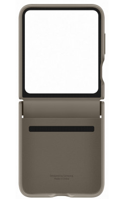 Samsung Flap ECO-Leather Case Z Flip 5, Etoupe