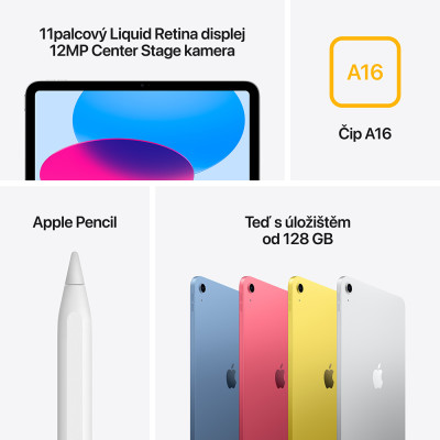 iPad 11" (2025) Wi-Fi 128GB - Silver