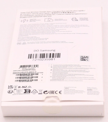 Samsung EP-P5400BBE Wireless Charger Duo wo, Black