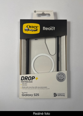 Samsung React Magnet Case Galaxy S25, Clear