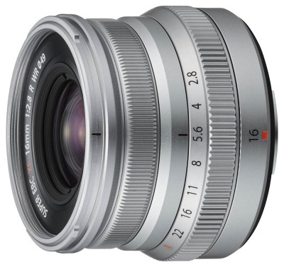 Objektiv Fujinon XF 16 mm f/2.8 R WR silver