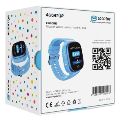 Aligator Watch Junior GPS Blue