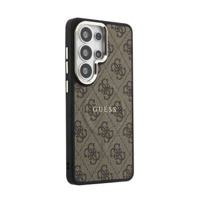 Guess 4G Gold Frame MagSafe Galaxy S26 Ultra Brown