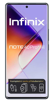Infinix Note 40 PRO+ 5G 256+12GB Obsidian Black