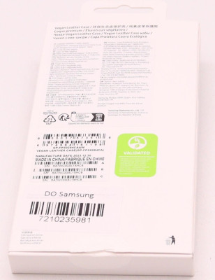 Samsung Vegan Leather Case Galaxy S24 Ultra, Taupe