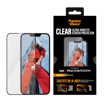 PanzerGlass iPhone 17e/16e/14/13/13 Pro Fast-inBox