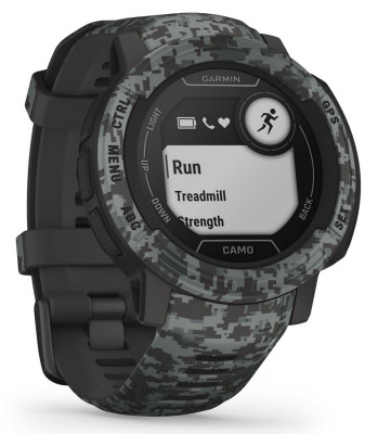 Garmin Instinct 2 – Camo Edition, Graphite Camo