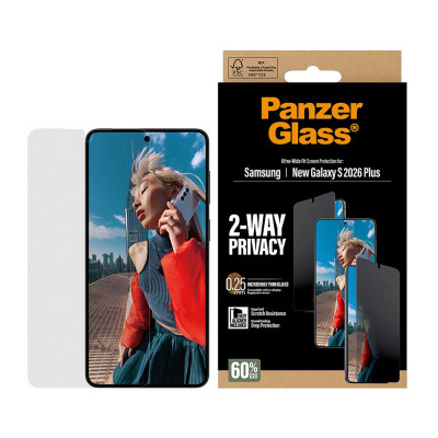 PanzerGlass Privacy Galaxy S26+ s instal. rámečkem