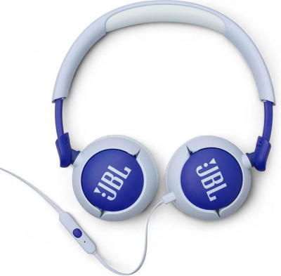 JBL JR320 kabelová stereo sluchátka pro děti, Blue