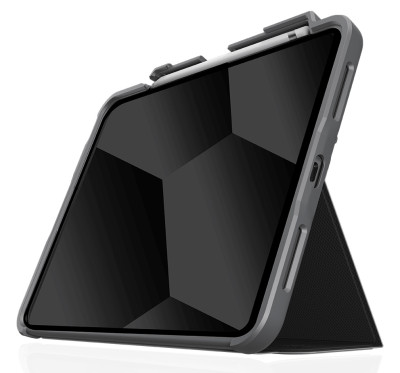 STM Dux Plus Flip case iPad A16/10th gen, Black