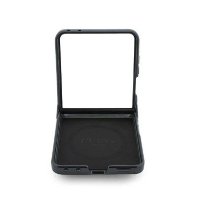 Guess 4G Ring Magsafe kryt Galaxy Z Flip 8 Brown