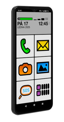 Aligator S6600 SENIOR 64GB Black