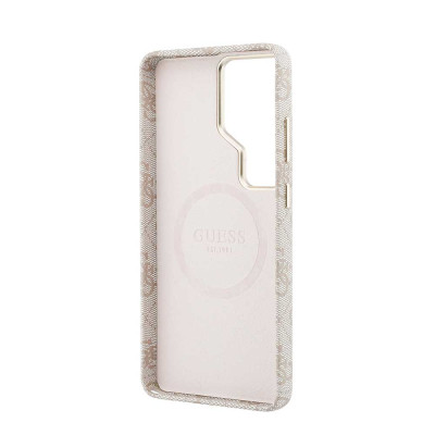 Guess Strass Logo MagSafe Galaxy S26 Ultra Pink