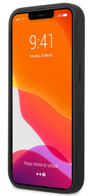 Guess Big 4G Metal Logo Case iPhone 13 mini, Grey